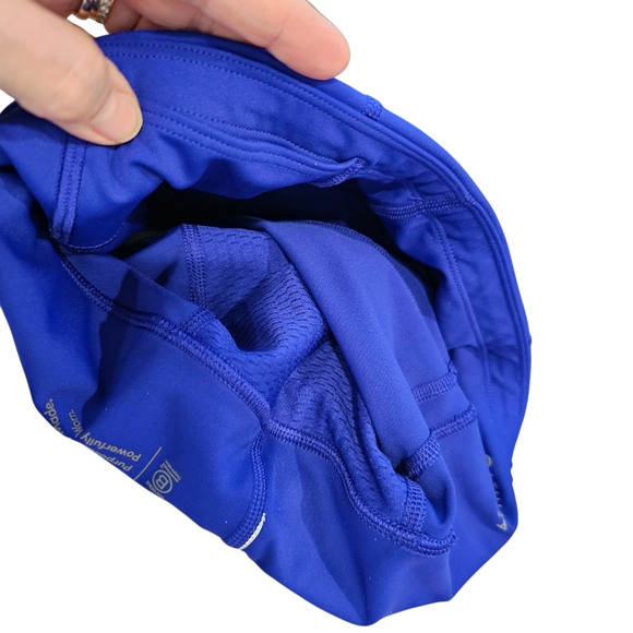 Athleta Vibrant Purple 7/8 Mesh Leggings - Picture 8 of 10